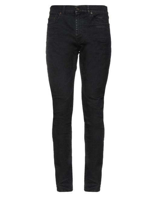 Saint Laurent Black Denim Pants for men