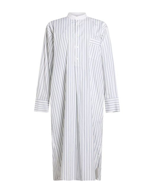 Fabiana Filippi White Midi Dress Cotton