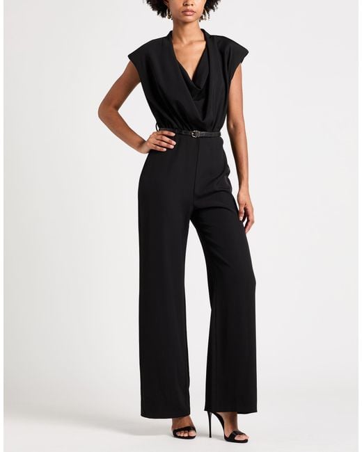 Haveone Black Jumpsuit Polyester
