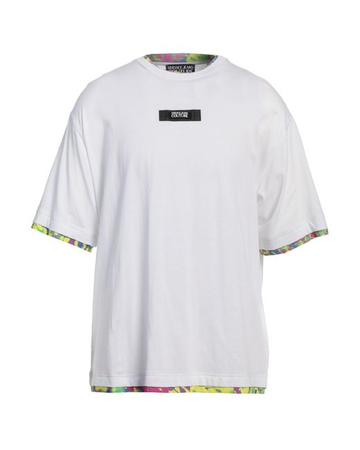 Camiseta Versace Jeans Couture de hombre de color White