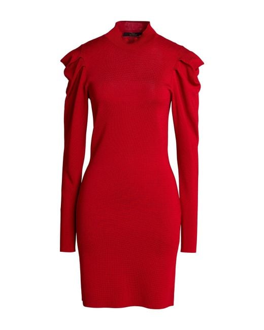 Twinset Red Mini Dress