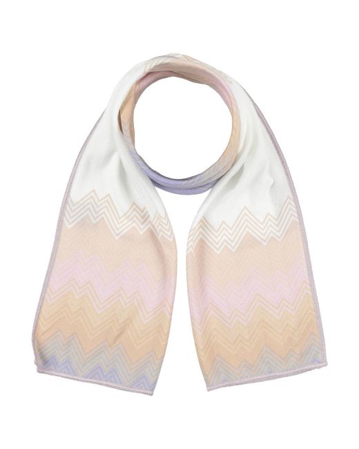 Missoni White Scarf