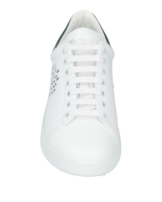 Mulberry White Trainers