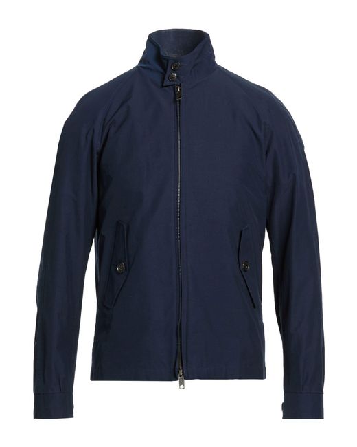 Baracuta Blue Jacket Cotton, Polyester for men