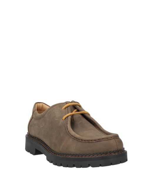 Maze Brown Lace-up Shoes for men