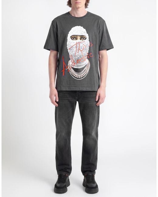 Ih Nom Uh Nit Blue Charcoal T-Shirt Cotton for men