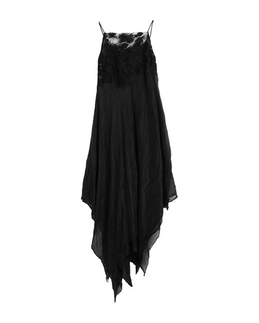 Marc Le Bihan Black Midi Dress
