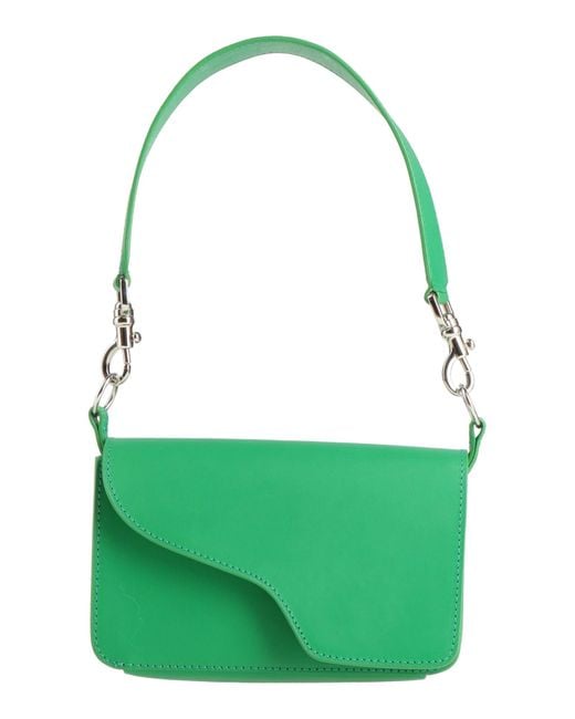 Atp Atelier Green Handbag Soft Leather
