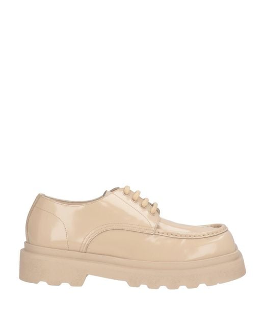 Dolce & Gabbana Natural Lace-Up Shoes Leather for men