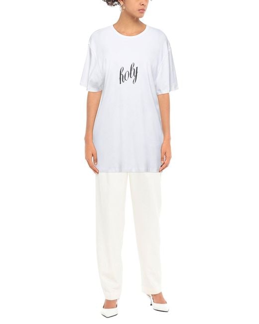 Ann Demeulemeester White T-shirt