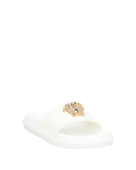 Versace White Sandals