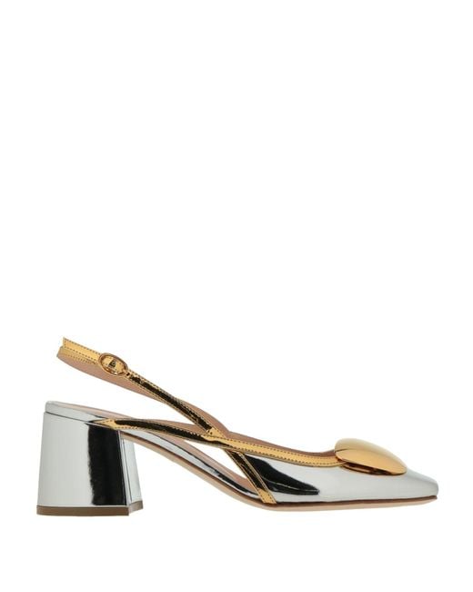Rupert Sanderson Natural Pumps Leather