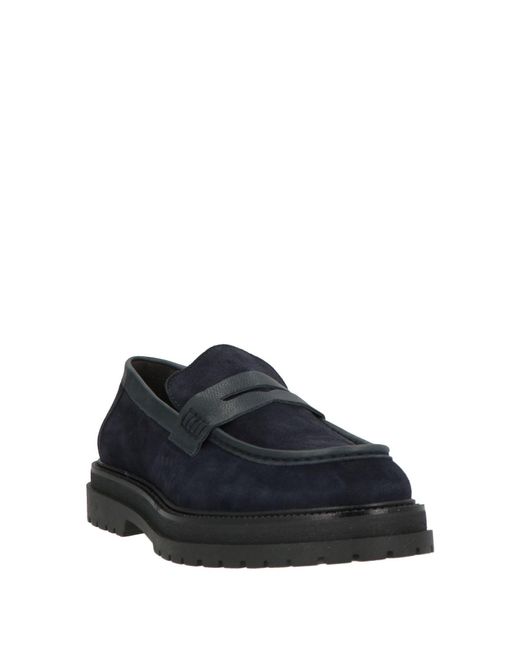 Fedeni Black Loafers Leather for men