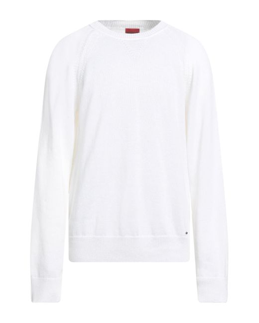 HUGO White Jumper for men