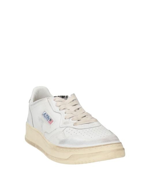 Autry White Trainers