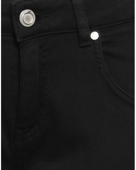 Trussardi Black Jeans Cotton, Elastane