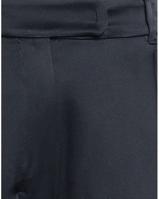 Max Mara Blue Pants Acetate, Viscose