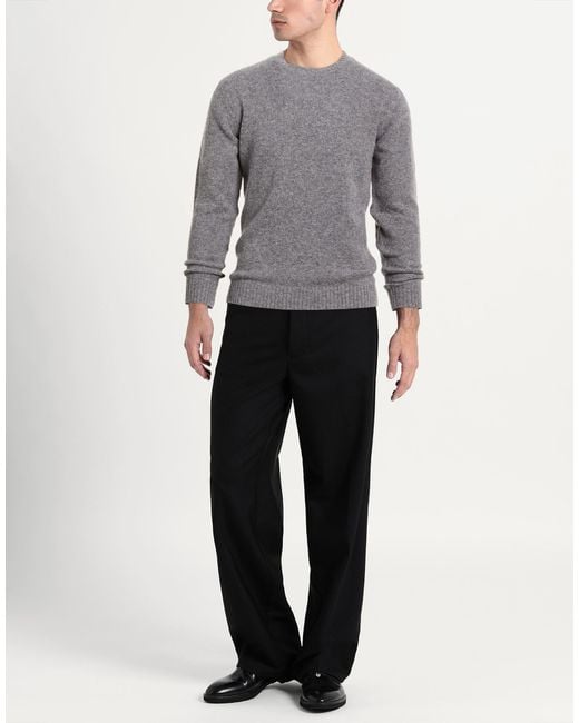 FILIPPO DE LAURENTIIS Gray Sweaters for men