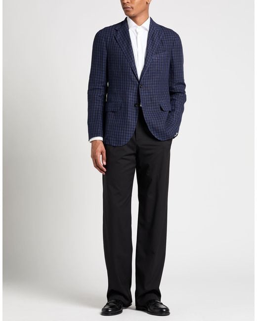 Boglioli Blue Blazers for men