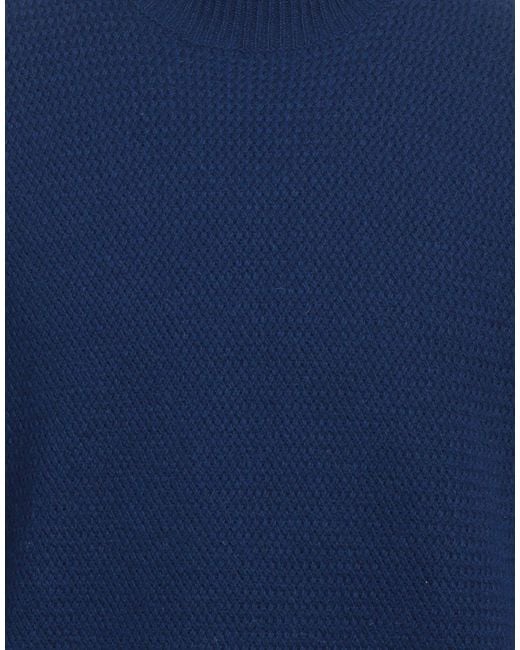 Brooksfield Blue Turtleneck for men