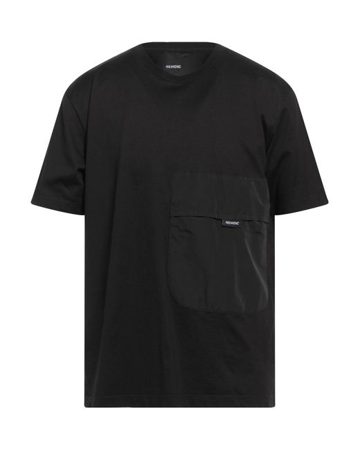 NEMEN Black T-shirt for men