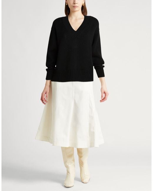 Drumohr Black Sweater Merino Wool