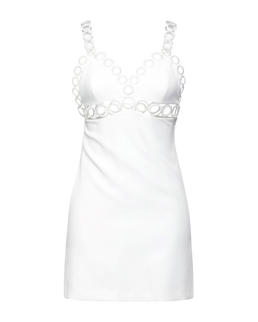 Coperni White Mini Dress Polyester