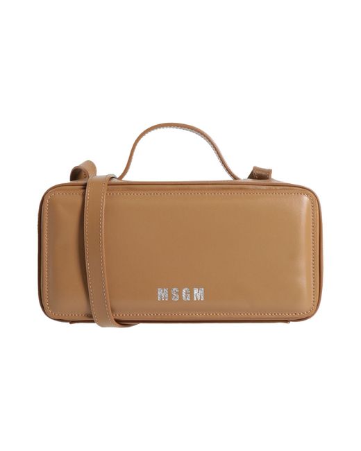 MSGM Brown Umhängetasche