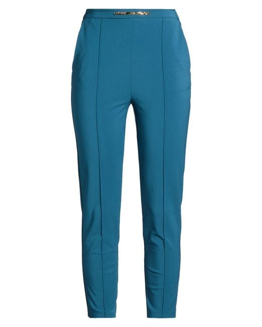 Elisabetta Franchi Blue Pants