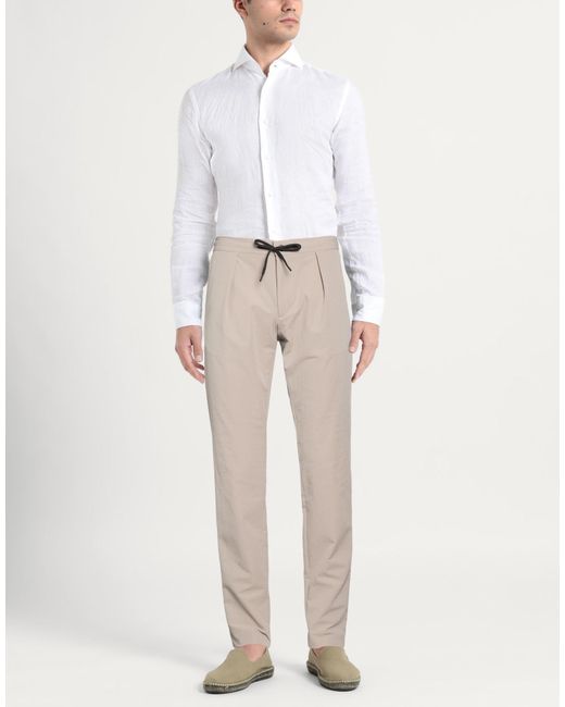 Slowear Natural Khaki Pants Polyester for men