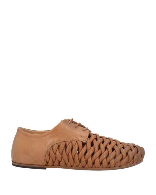 Marsèll Brown Lace-Up Shoes Calfskin