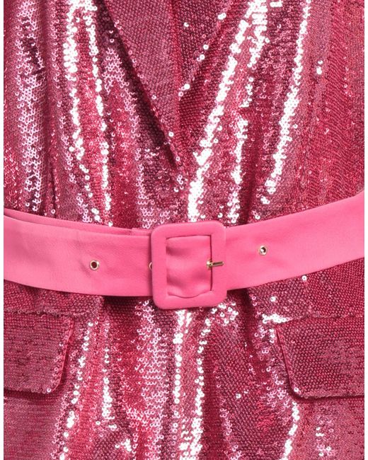 Manila Grace Pink Blazer Polyester