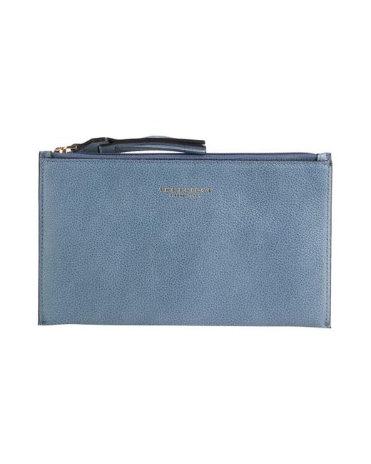 The Bridge Blue Pouches