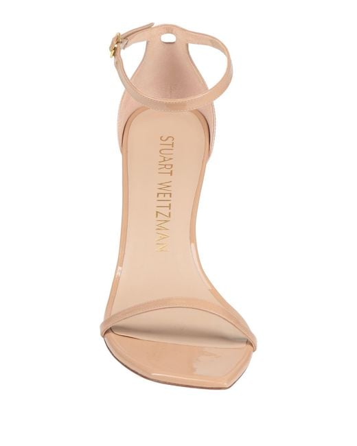Stuart Weitzman Natural Sandals Leather