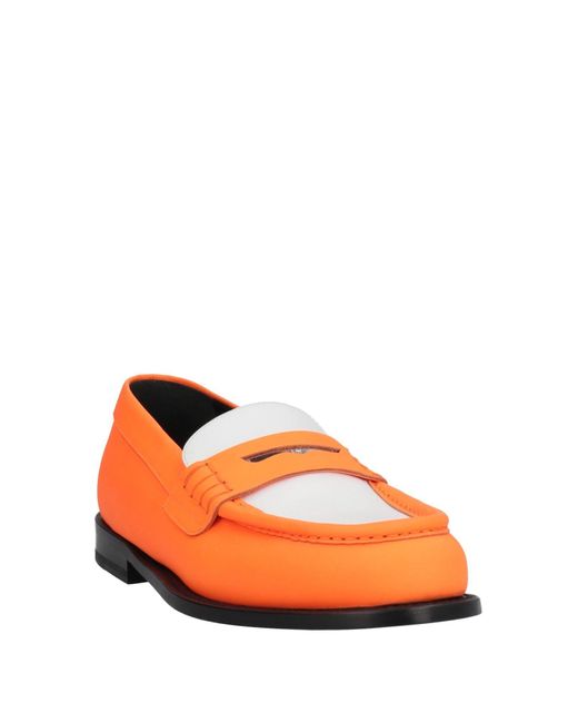 Giuseppe Zanotti Orange Loafers for men