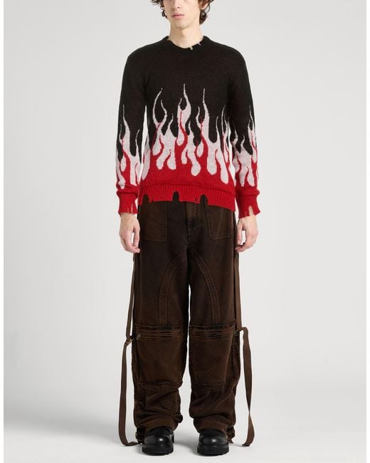 Vision Of Super Red Sweater Acrylic, Mohair Wool, Polyamide for men
