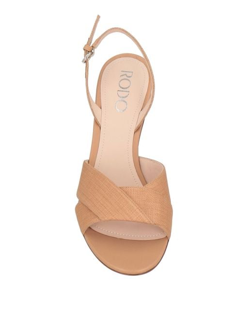 Rodo Natural Sandals