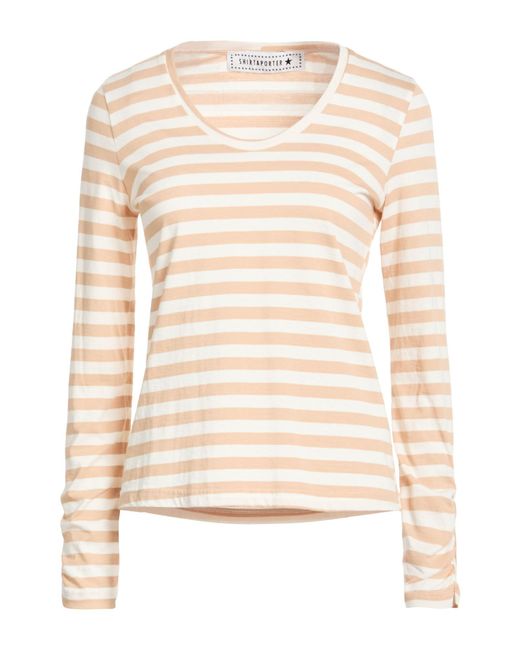 Shirtaporter Natural T-Shirt Cotton, Polyester
