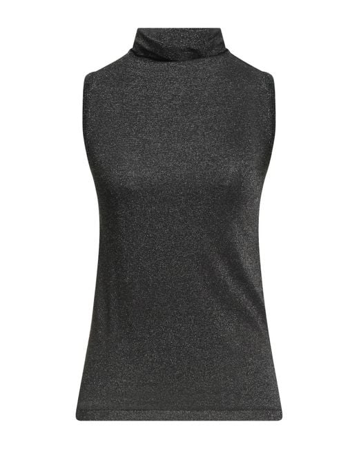 Patrizia Pepe Black Rollkragenpullover