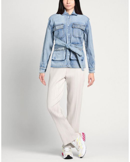 No Secrets Blue Denim Outerwear