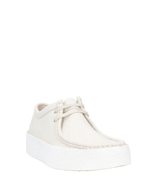 Clarks White Ankle Boots for men