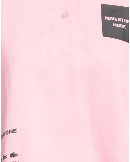 Lacoste Pink Polo Shirt