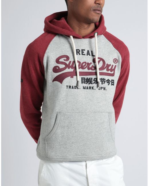 Superdry Red Sweatshirt for men