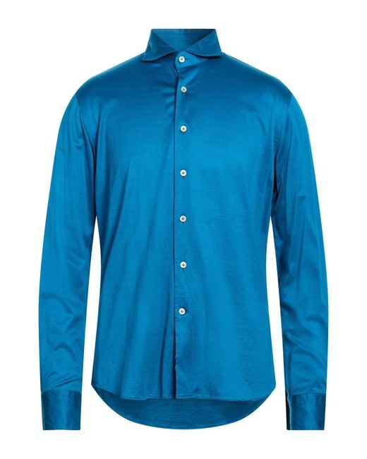 Alessandro Gherardi Blue Shirt for men