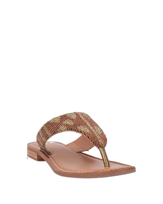 Infradito di BIKINI MI.MA. in Brown