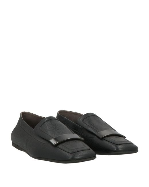 Sergio Rossi Black Loafers Leather for men