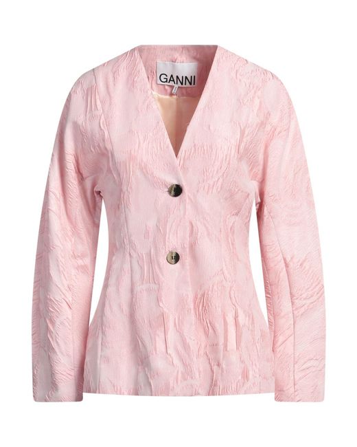 Ganni Pink Blazer
