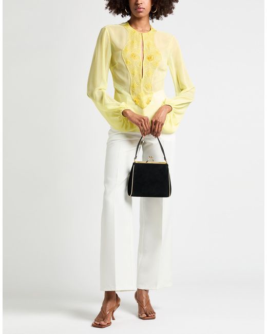 Blugirl Blumarine Yellow Top Polyester