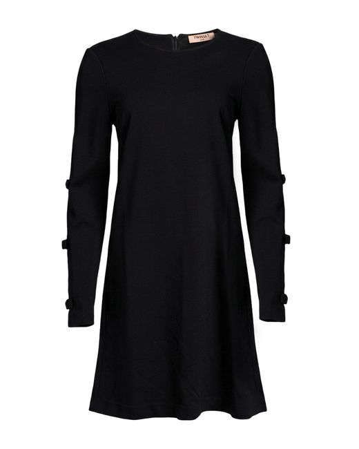 Twinset Black Mini Dress