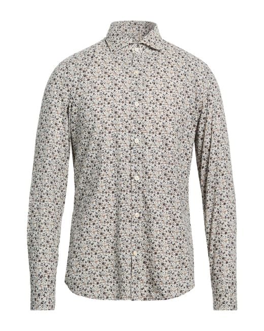 Guglielminotti Gray Shirts for men